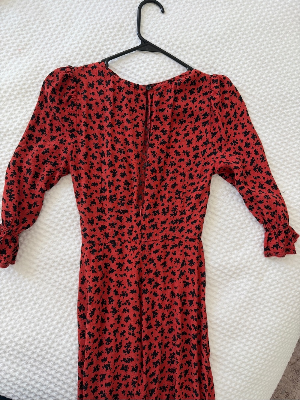 Nobody's Child Rust floral maxi dress - Picture 3 of 3